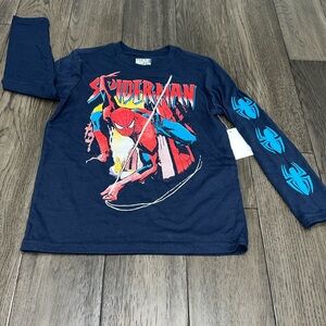 NWT Marvel kids Spider-Man long sleeve T-shirt